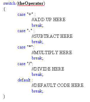 آموزش دستور switch در سی شارپ